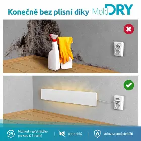 Odvlhčovač vzduchu - Elias Mold Dry M1 - 6