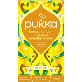 Čaj - Pukka Lemon, Ginger & a touch of Manuka Honey BIO - 1