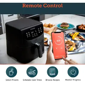 Teplovzdušná fritéza - Cosori CS158-AF Premium Smart 5,5 l - 12