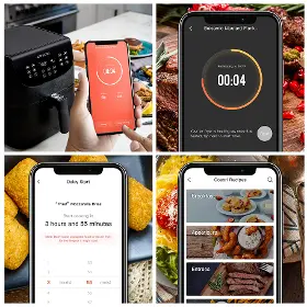 Teplovzdušná fritéza - Cosori CS158-AF Premium Smart 5,5 l - 7