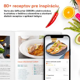 Teplovzdušná fritéza - Cosori P651 Premium II Chef Edition 6,2 l - 12