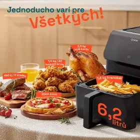 Teplovzdušná fritéza - Cosori P651 Premium II Chef Edition 6,2 l - 4