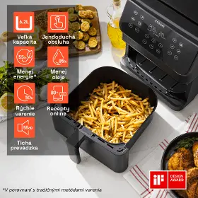 Teplovzdušná fritéza - Cosori P651 Premium II Chef Edition 6,2 l - 5
