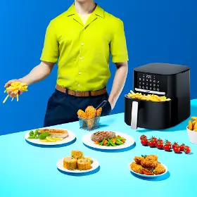 Horkovzdušná fritéza - Niceboy AirFryer PRO - 6