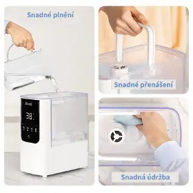 Zvlhčovač vzduchu - Levoit OasisMist 450S Smart - 10