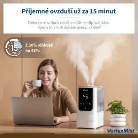 Zvlhčovač vzduchu - Levoit OasisMist 450S Smart - 11