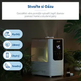 Zvlhčovač vzduchu - Levoit OasisMist 450S Smart - 6