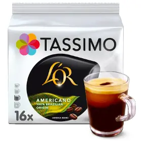 Kapsuly Tassimo - Tassimo L´OR Brazil Americano 16 ks - 2