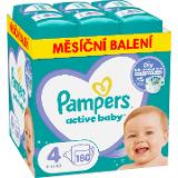 Pampers Active Baby 4, 180 ks