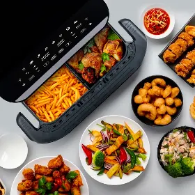 Horkovzdušná fritéza - Tesla Q570 AirCook FlexiZone XXL - 11