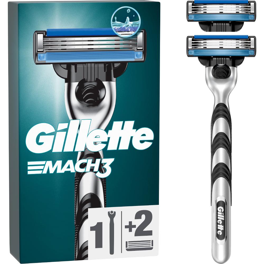MACH3 PÁN. HOLICÍ STROJEK+2 KS GILLETTE