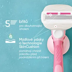 Holicí strojek dámský - Gillette Venus Miami - 2