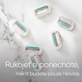 Náhradní holicí hlavice - Gillette Venus Deluxe Head 4 ks - 2