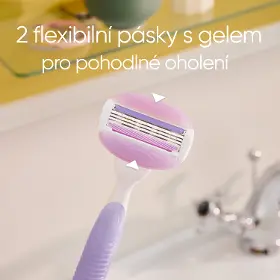 Náhradní holicí hlavice - Gillette Venus Comfort Head 4 ks - 2