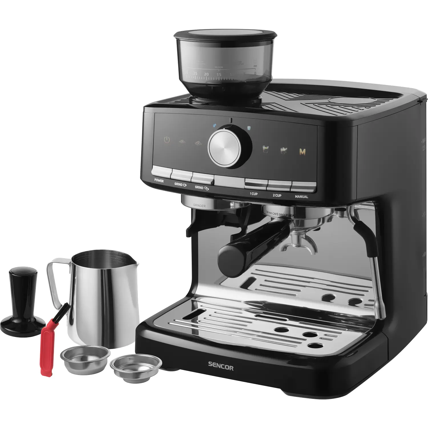 Sencor SES 6020BK Pákový kávovar – fotografie 1