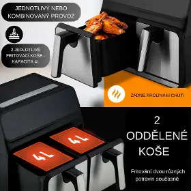Horkovzdušná fritéza - ProfiCook FR 1287 H 8 l - 5