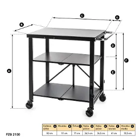 Grilovací stolek - Fieldmann FZG 2100 - 3