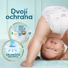 Plenky pro děti - Pampers Premium Care 1, 156 ks - 3