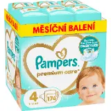 Pampers Premium Care 4, 174 ks