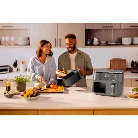 Horkovzdušná fritéza - Ninja DZ300EU Foodi Pro Dual Zone 6v1 7,6 l - 12