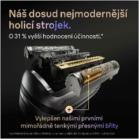 Holicí strojek pánský - Braun 9615s Series 9 Pro+ Wet&Dry - 8