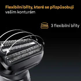Holicí strojek pánský - Braun 52-B1650s Series 5 Wet&Dry - 7