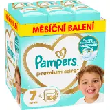 Pampers Premium Care 7, 108 ks