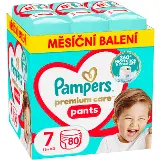Pampers Premium Care Pants 7, 80 ks