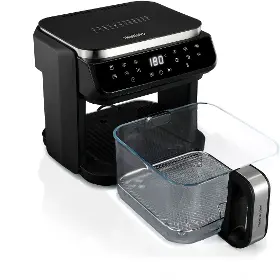 Horkovzdušná fritéza - Rohnson R-2890 Glass & Steel HealthFry 5,5 l - 3