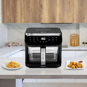 Horkovzdušná fritéza - Rohnson R-2890 Glass & Steel HealthFry 5,5 l - 9