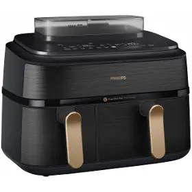 Horkovzdušná fritéza - Philips NA552/00 5000 Series Steam Dual basket 9 l - 3