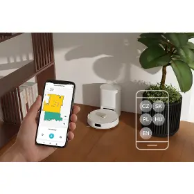 Robotický vysávač s mopom 2v1 - Sencor SRV 9485WH Cut&Clean - 18