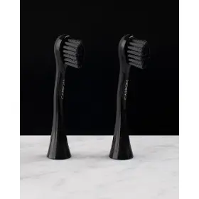 Náhradná hlavica zubnej kefky - Curaprox Hydrosonic Black is White CARBON 2 ks - 4