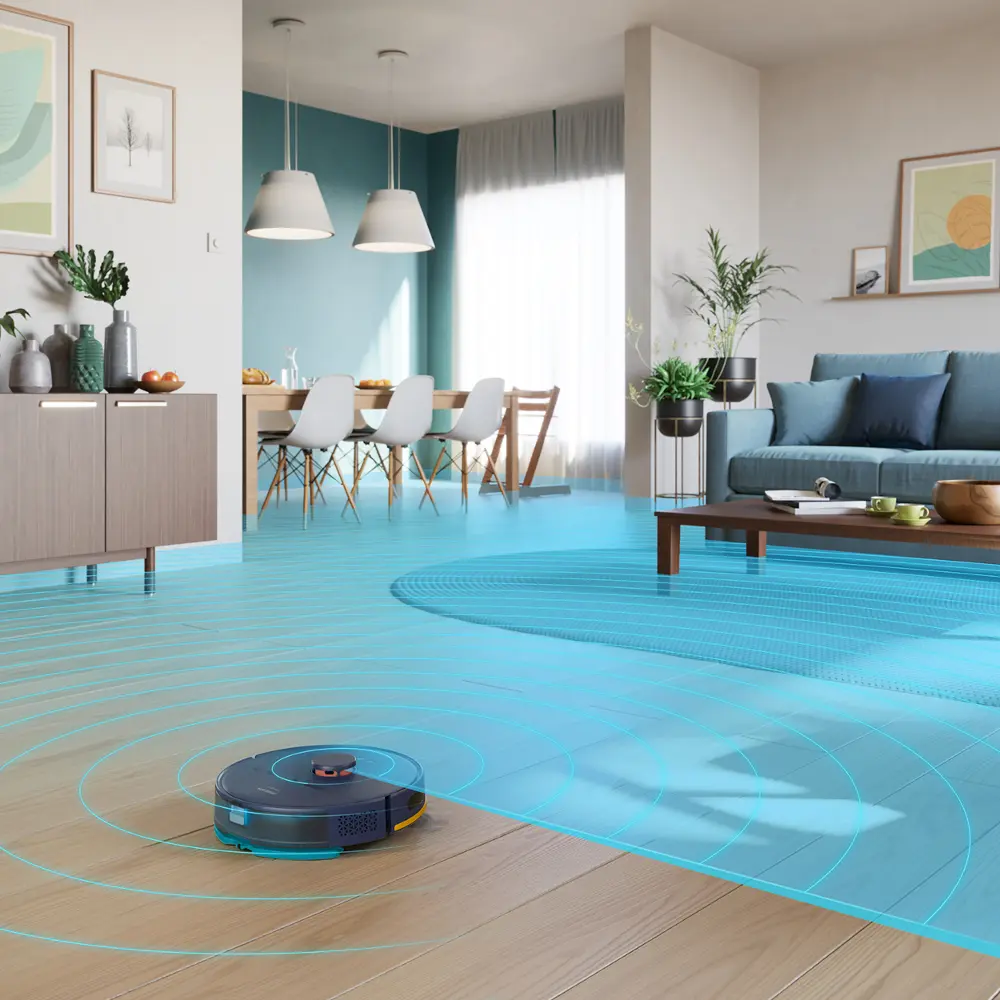 Philips vysávač robotický mapovanie.