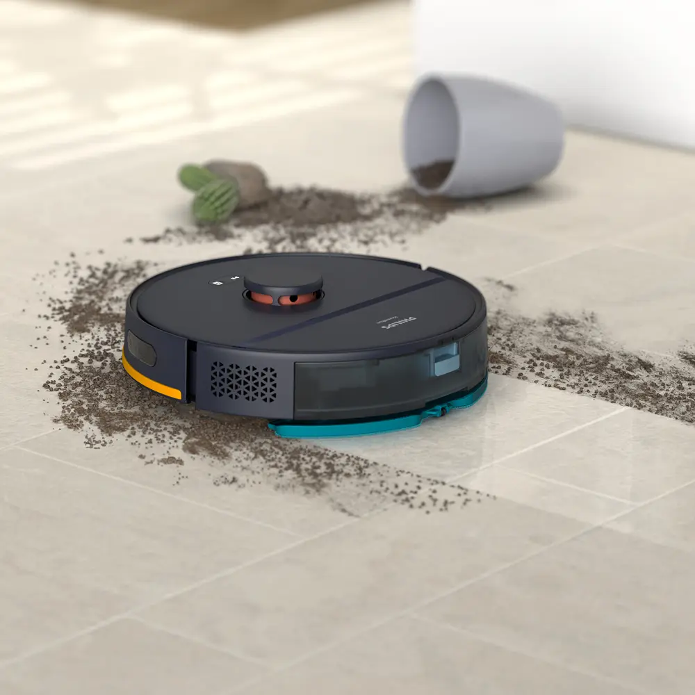 Robotický vysávač Philips 2v1.