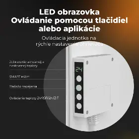 Keramický ohrievač - AENO GH11S Premium Eco Smart Quadro - 11