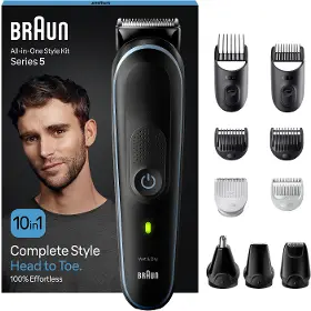 Multifunkční zastřihovač - Braun MGK5445 Series 5 10v1 - 9