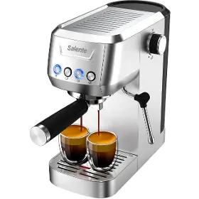 Pákový kávovar - Salente Coffio Stainless Steel - 1