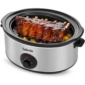 Hrnec na pomalé vaření - Salente HotPot 6,5 l Stainless Steel - 2