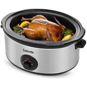 Hrnec na pomalé vaření - Salente HotPot 6,5 l Stainless Steel - 3