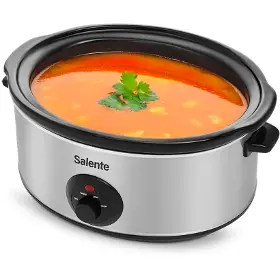 Hrnec na pomalé vaření - Salente HotPot 6,5 l Stainless Steel - 4