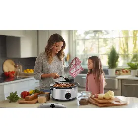 Hrnec na pomalé vaření - Salente HotPot 6,5 l Stainless Steel - 7
