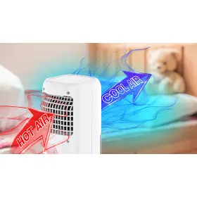 Ventilátor stolní - Salente IceTop 3v1 White - 13