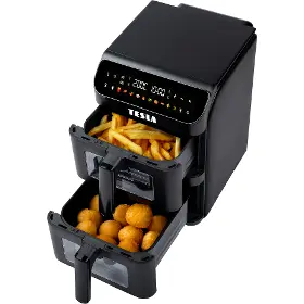 Horkovzdušná fritéza - Tesla Q670 AirCook DualZone XXL 11 l - 2