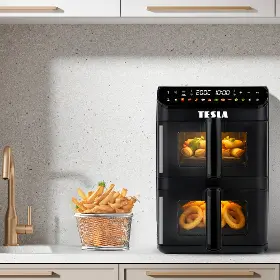 Horkovzdušná fritéza - Tesla Q670 AirCook DualZone XXL 11 l - 8