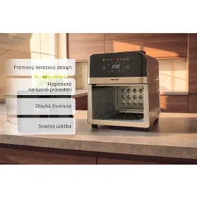 Horkovzdušná fritéza - Sencor SFR 9800SS INOX DUAL HEAT PLUS - 22