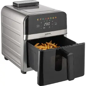 Horkovzdušná fritéza - Sencor SFR 9800SS INOX DUAL HEAT PLUS - 4