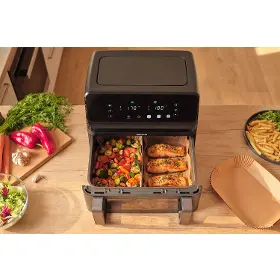 Horkovzdušná fritéza - Sencor SFR 9800SS INOX DUAL HEAT PLUS - 5