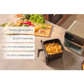 Horkovzdušná fritéza - Sencor SFR 6800SS INOX DUAL HEAT - 21