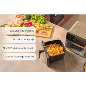 Teplovzdušná fritéza - Sencor SFR 6800SS INOX DUAL HEAT - 21
